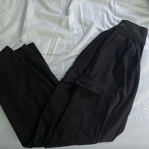 Black F21 Cargo Pants